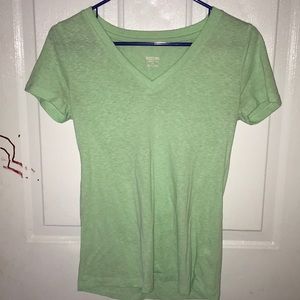 A greenish blue shirt